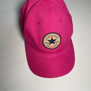 converse pink hat one size